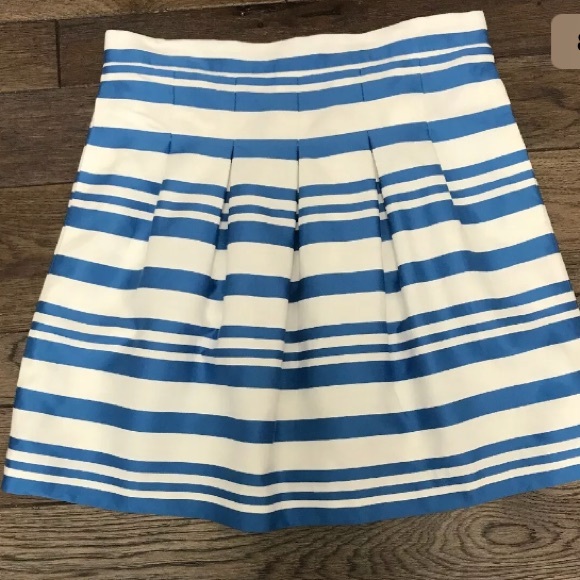 LOFT Women’s Full/Circle Striped Skirt Size 6 - Picture 6 of 8